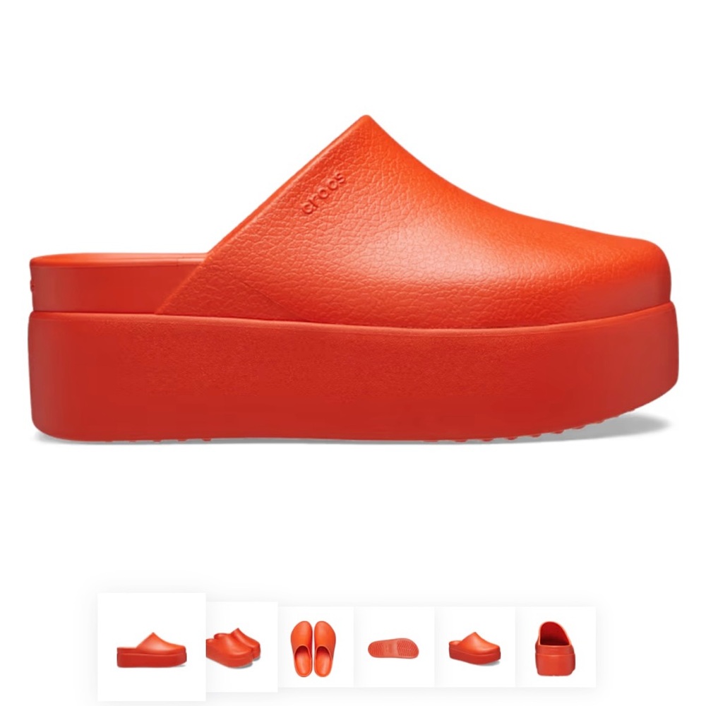 CROCS Dylan Platform Clog Neon